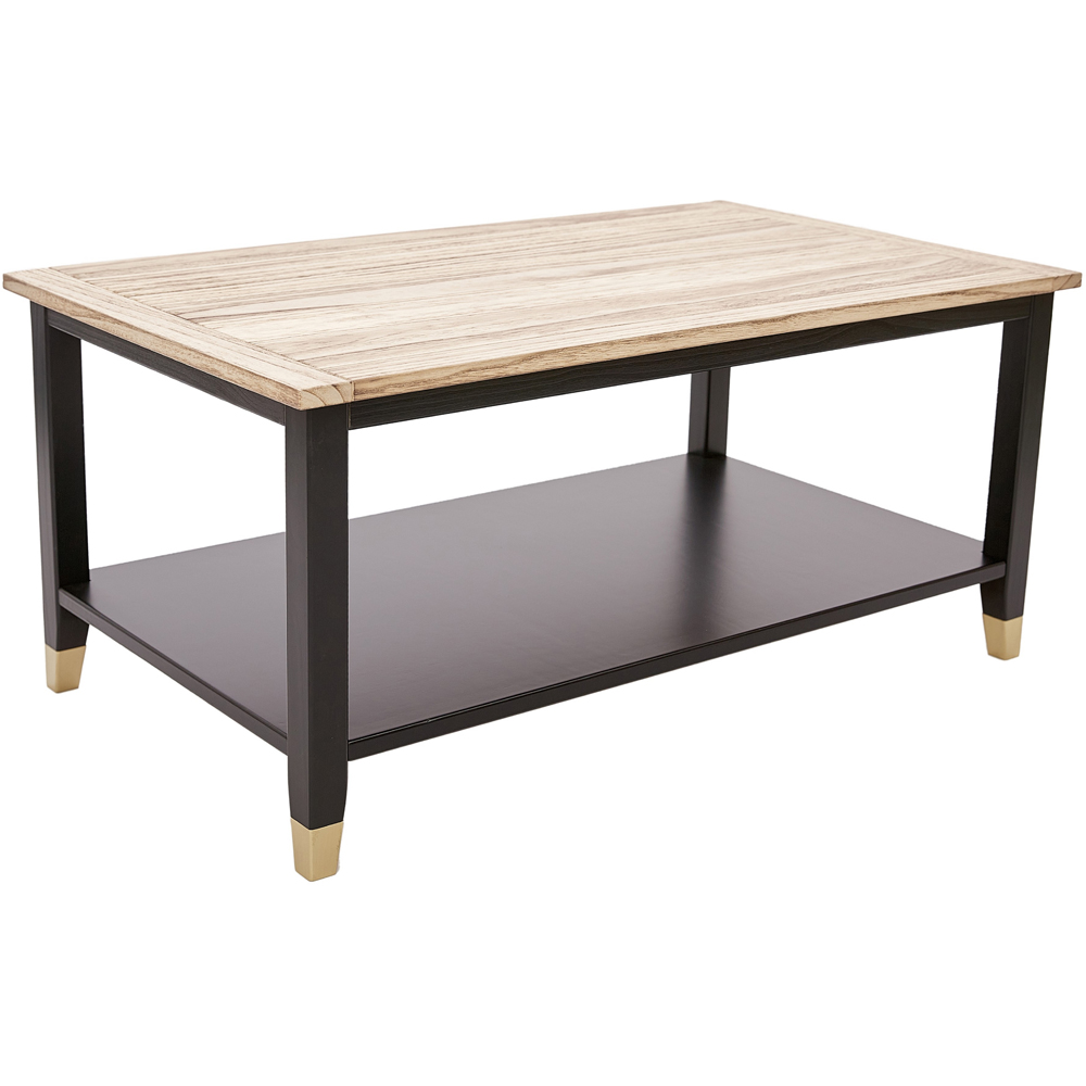 Palazzi Black Natural Coffee Table Image 4