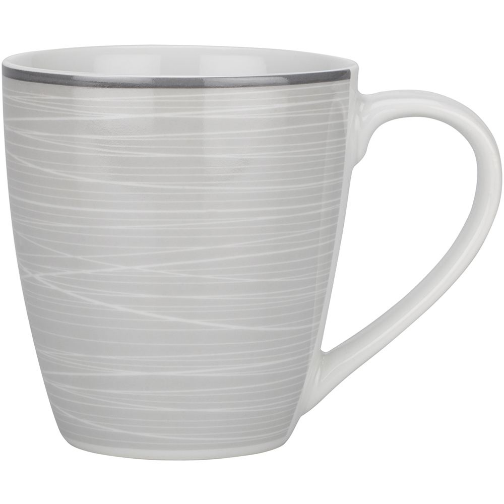 Evora Grey Porcelain Mug Image 1