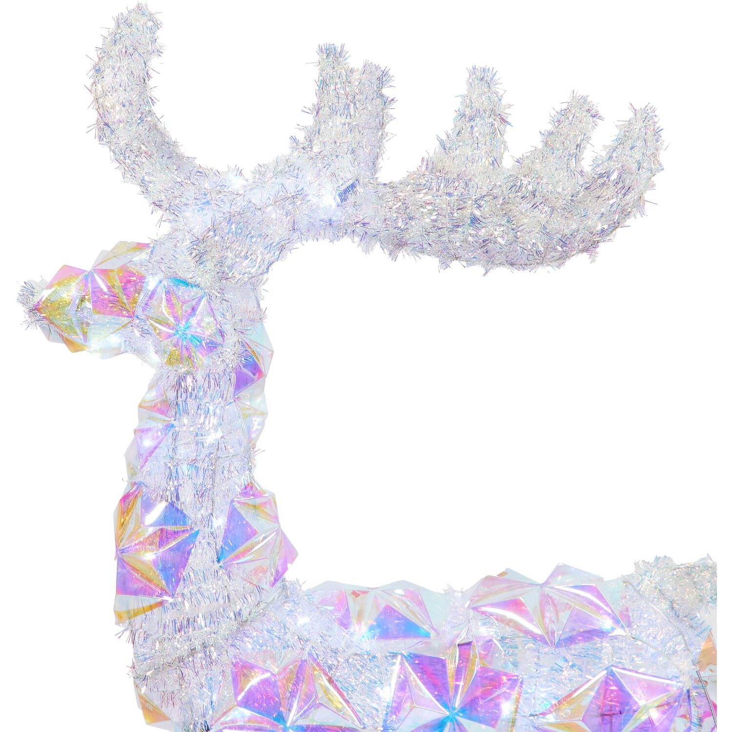 Iridescent Standing Reindeer Image 4