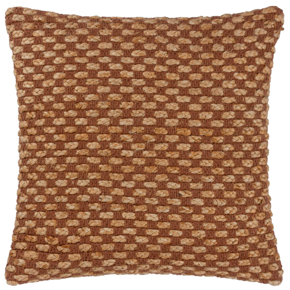 Yard Wikka Pecan Woven Cushion Image 1