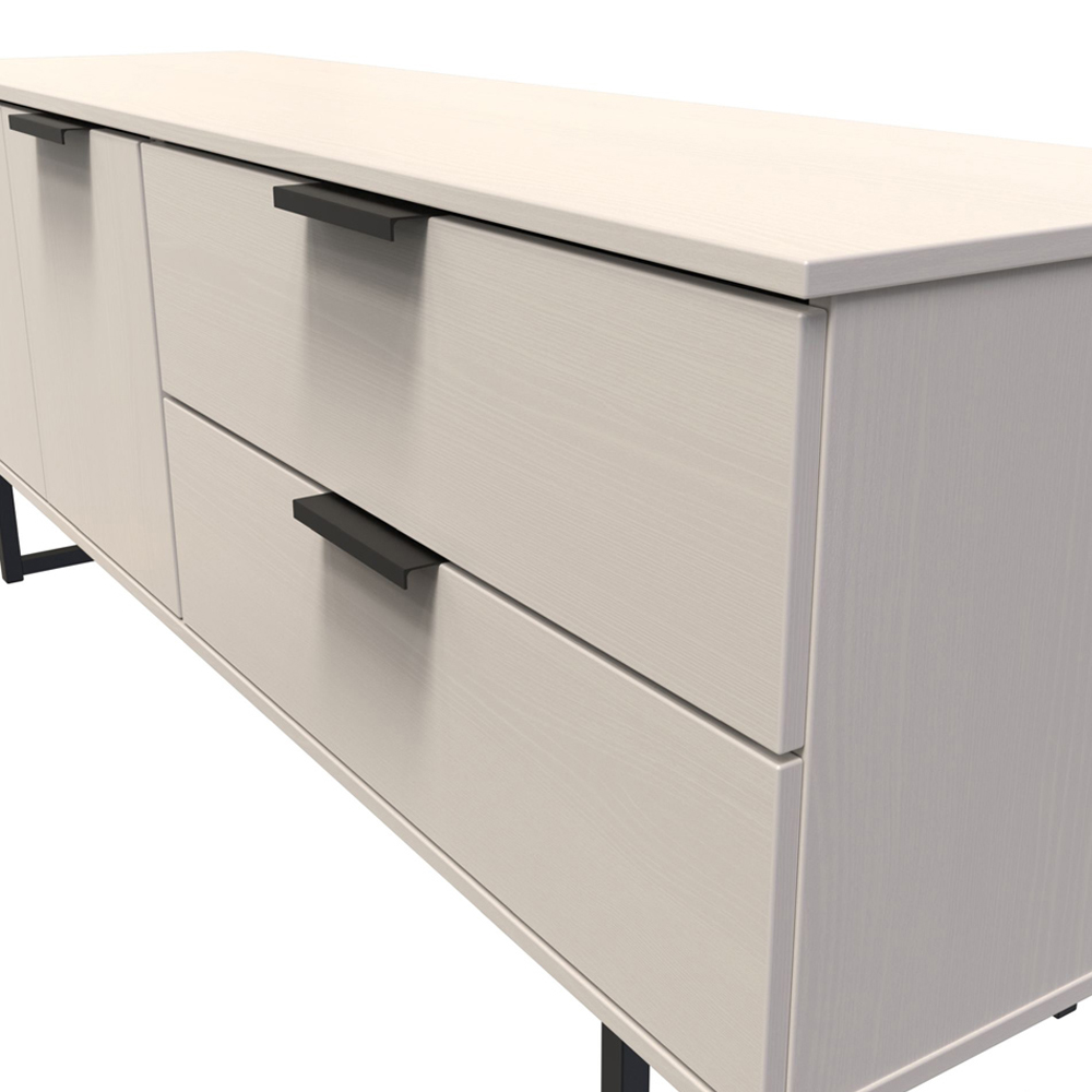 Crowndale Hong Kong 2 Door 2 Drawer Kashmir Ash Sideboard Image 7