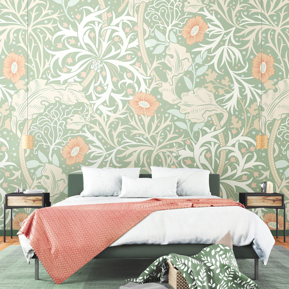 Origin Murals Trailing Seaweed Garden Multicolour Wall Mural Image 1