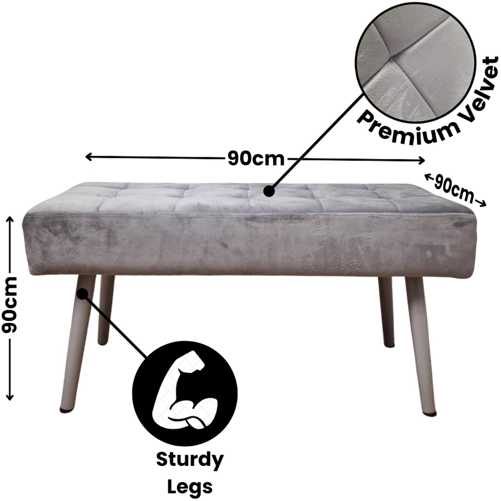 Kosy Koala 6 Seater Stone Dining Set Grey Image 7