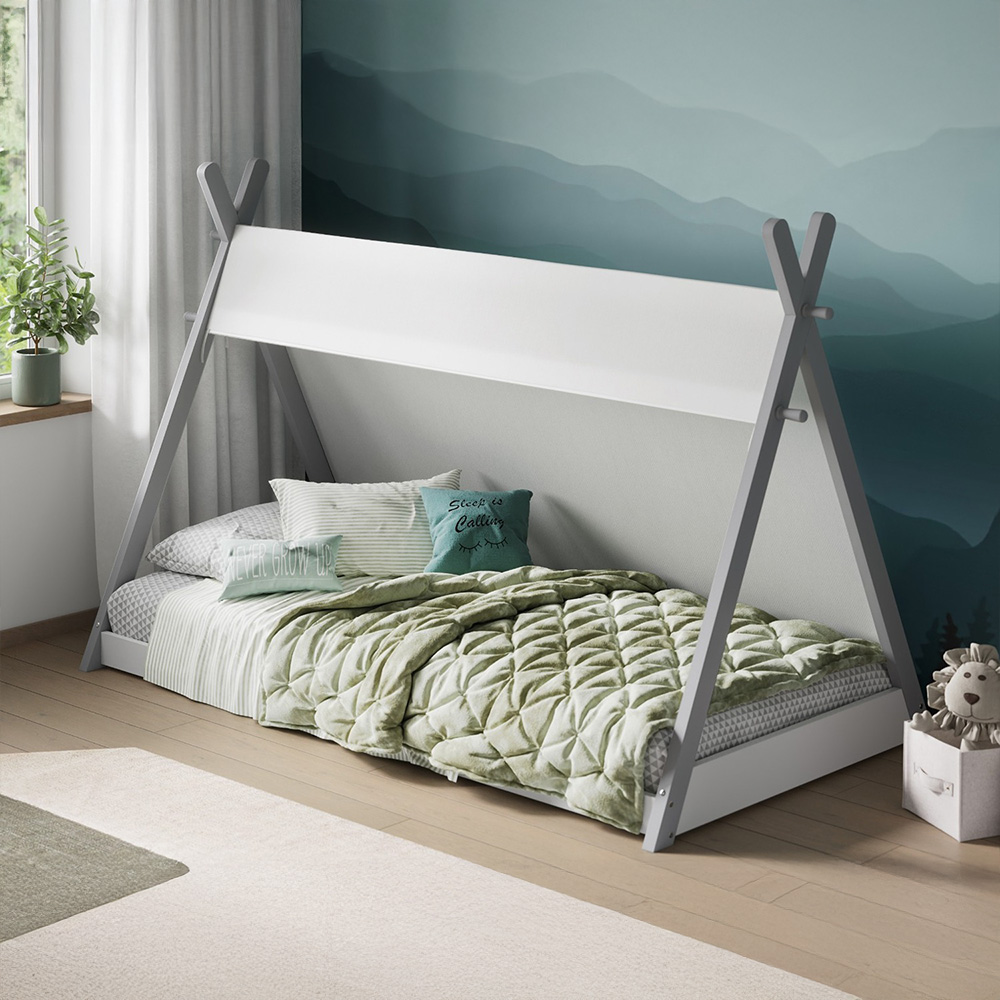 Flair Apache Single Grey Tipi Bed Frame Image 6