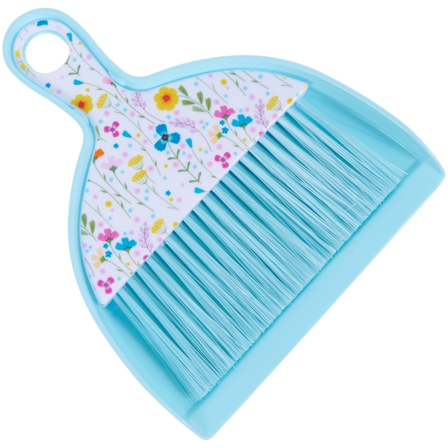 In Bloom Mini Dust Pan and Brush Blue Image 2