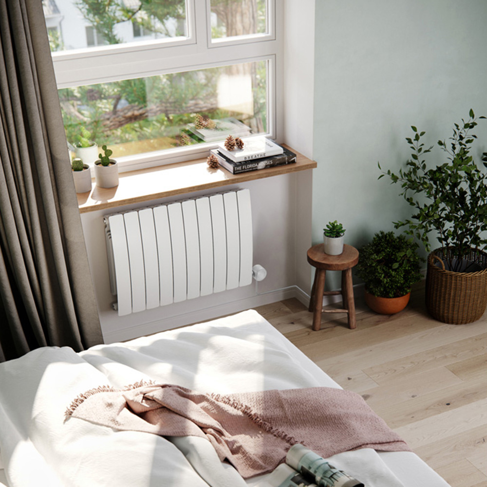 Terma Bergamo Wi-Fi White Matt Electric Radiator 1200W 590 x 800mm Image 8