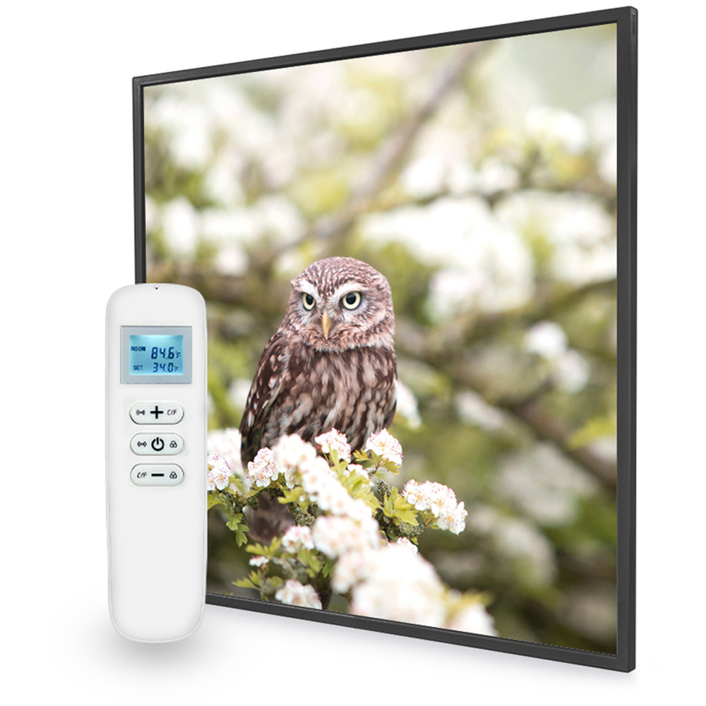 Mirrorstone Nexus Owl In The Spring Picture Wi-Fi Infrared Heating Panel 350W 595 x 595mm Image 3