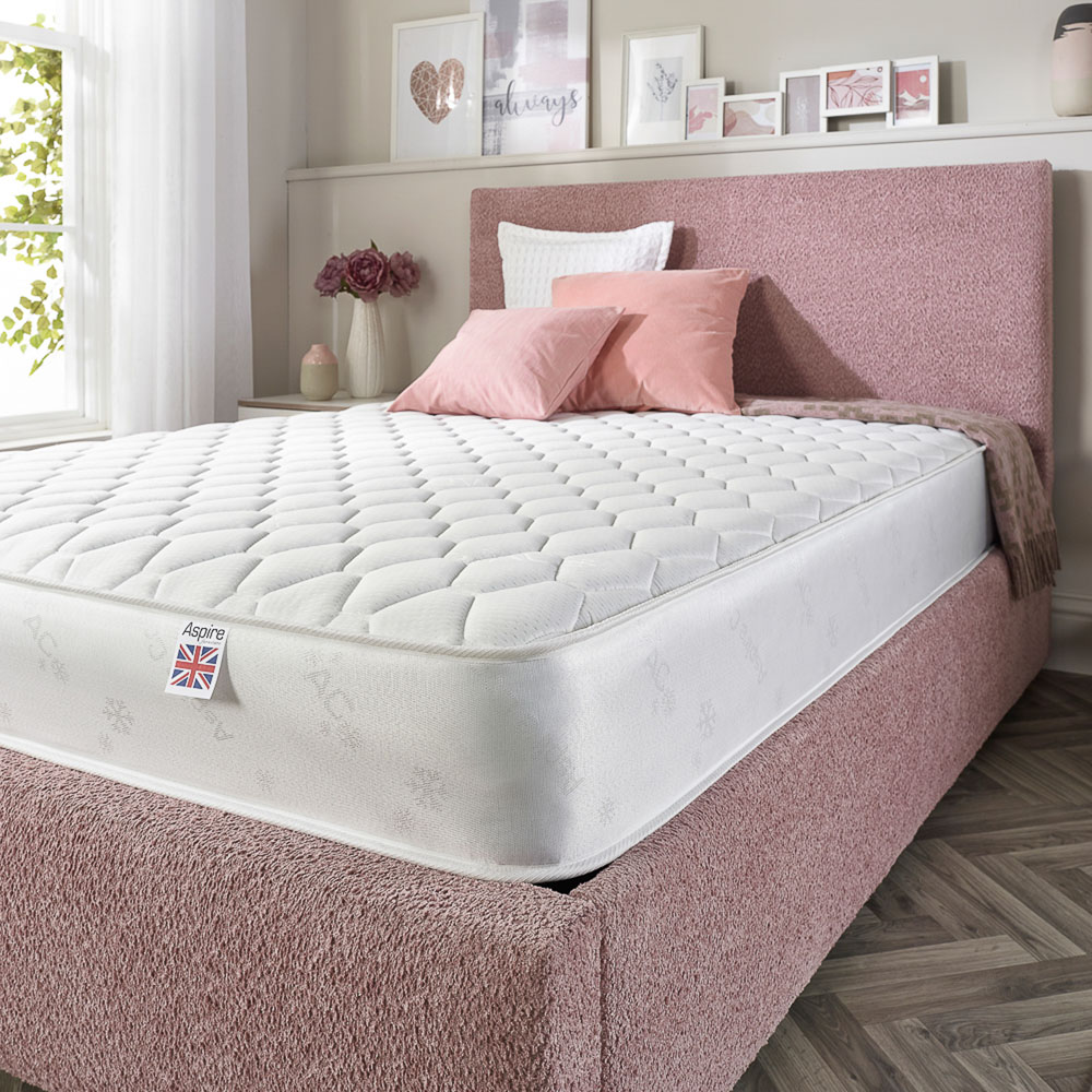 Aspire Small Double Quad Layer 900 Platinum Pro Hybrid Rolled Mattress Image 6