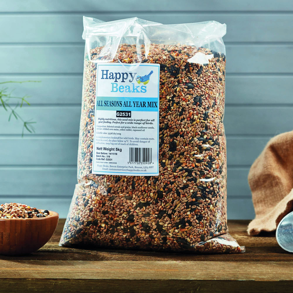 Thompson & Morgan All Year Mix Bird Feed Bundle Pack 12.75kg Image 2