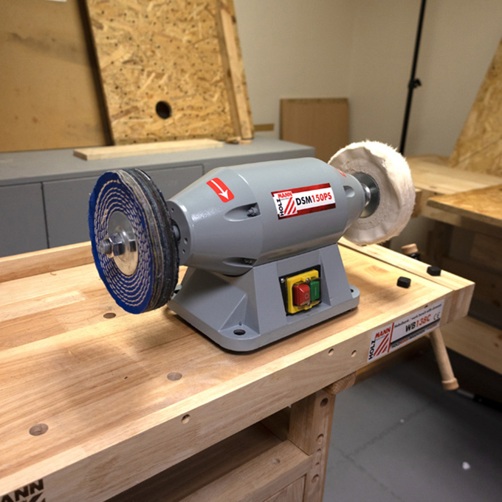 Holzmann Professional Polishing Machine 150mm 520W Image 2