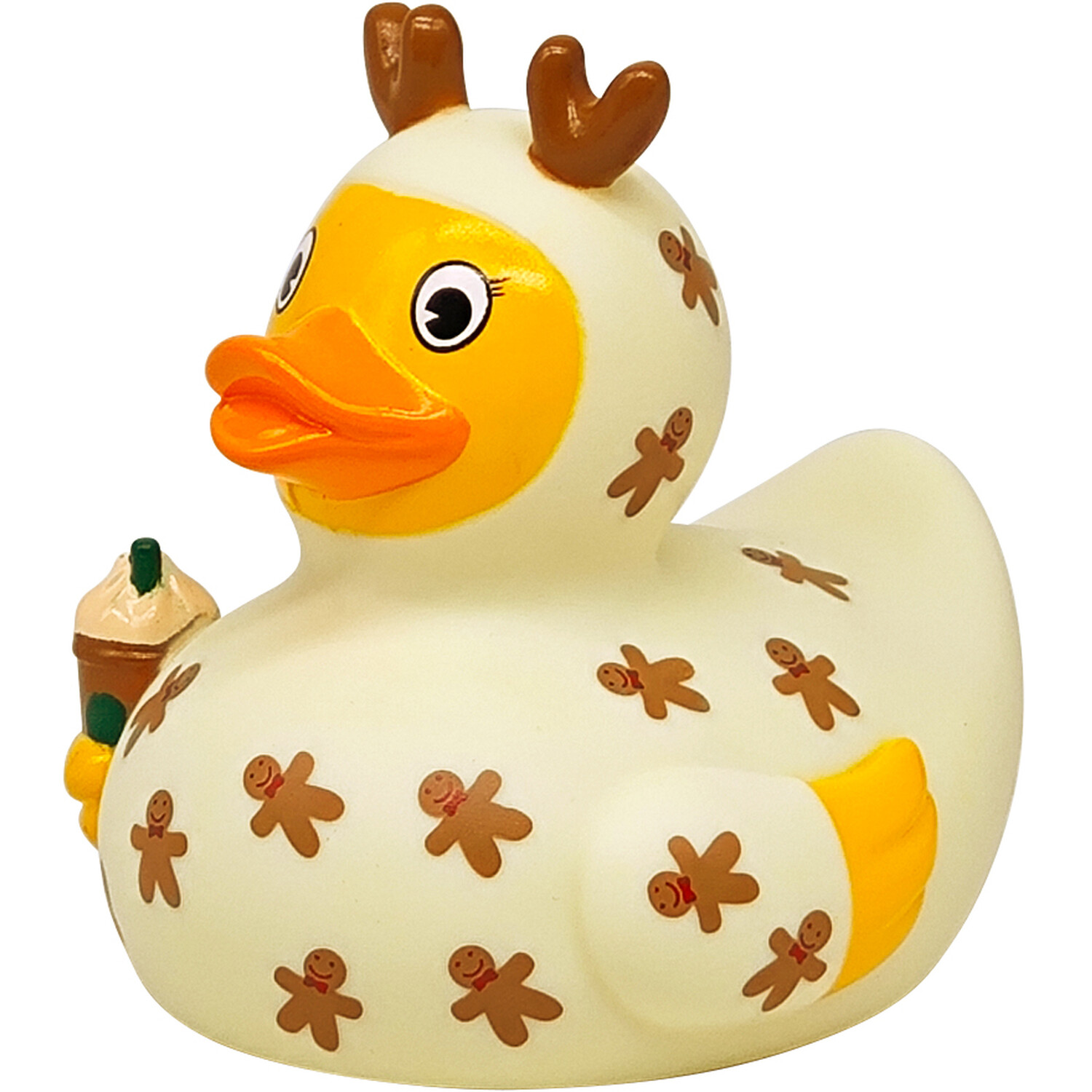 Gingerbread Onesie Rubber Duck Beige Image 2