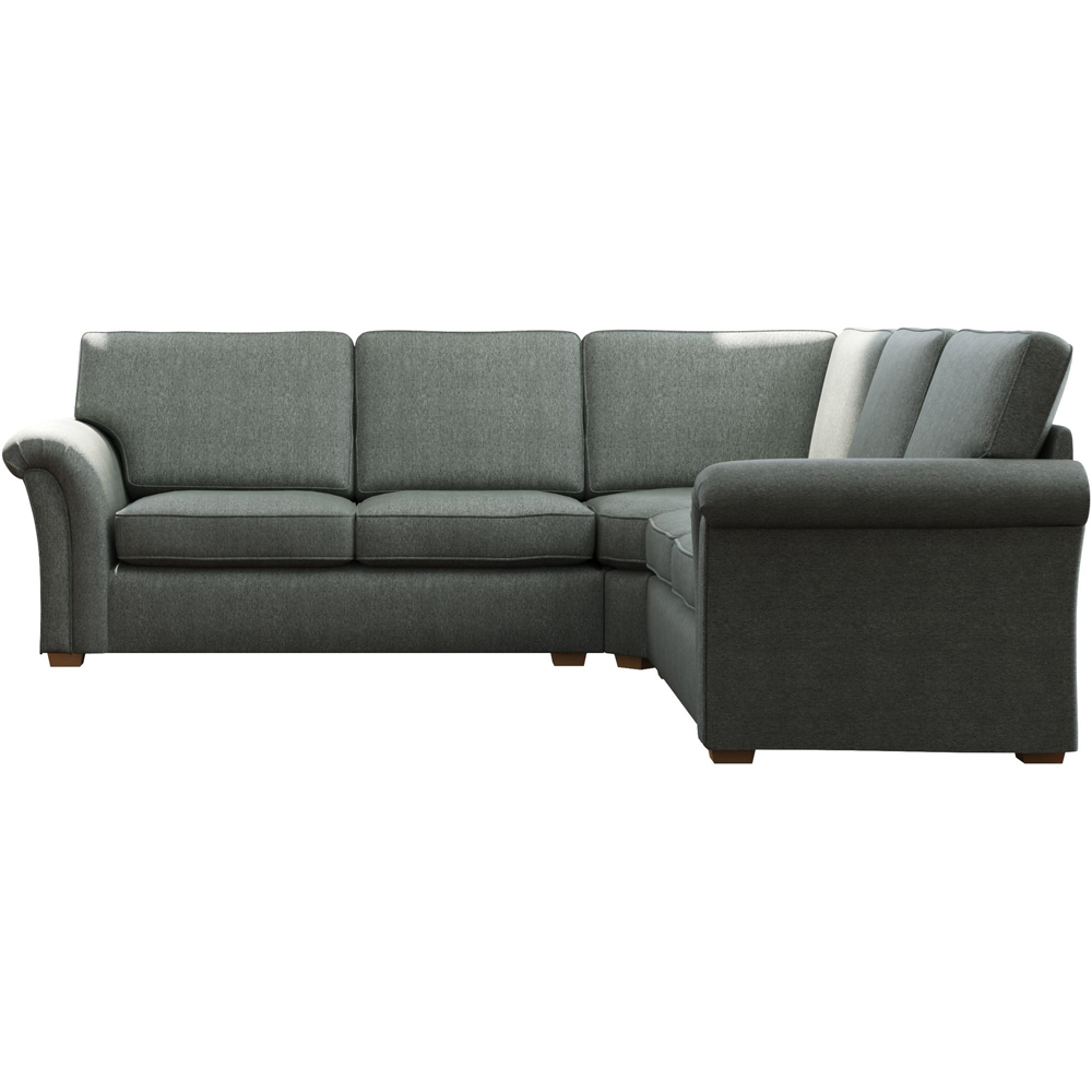 Castleacre 4 Seater Venice Granite Fixed Back Corner Sofa Image 3