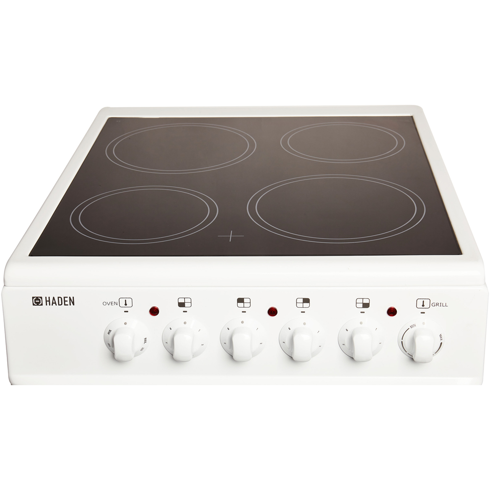 Haden HECT50W Twin Cavity 26 and 52L Static Oven Electric Cooker 50cm Image 6