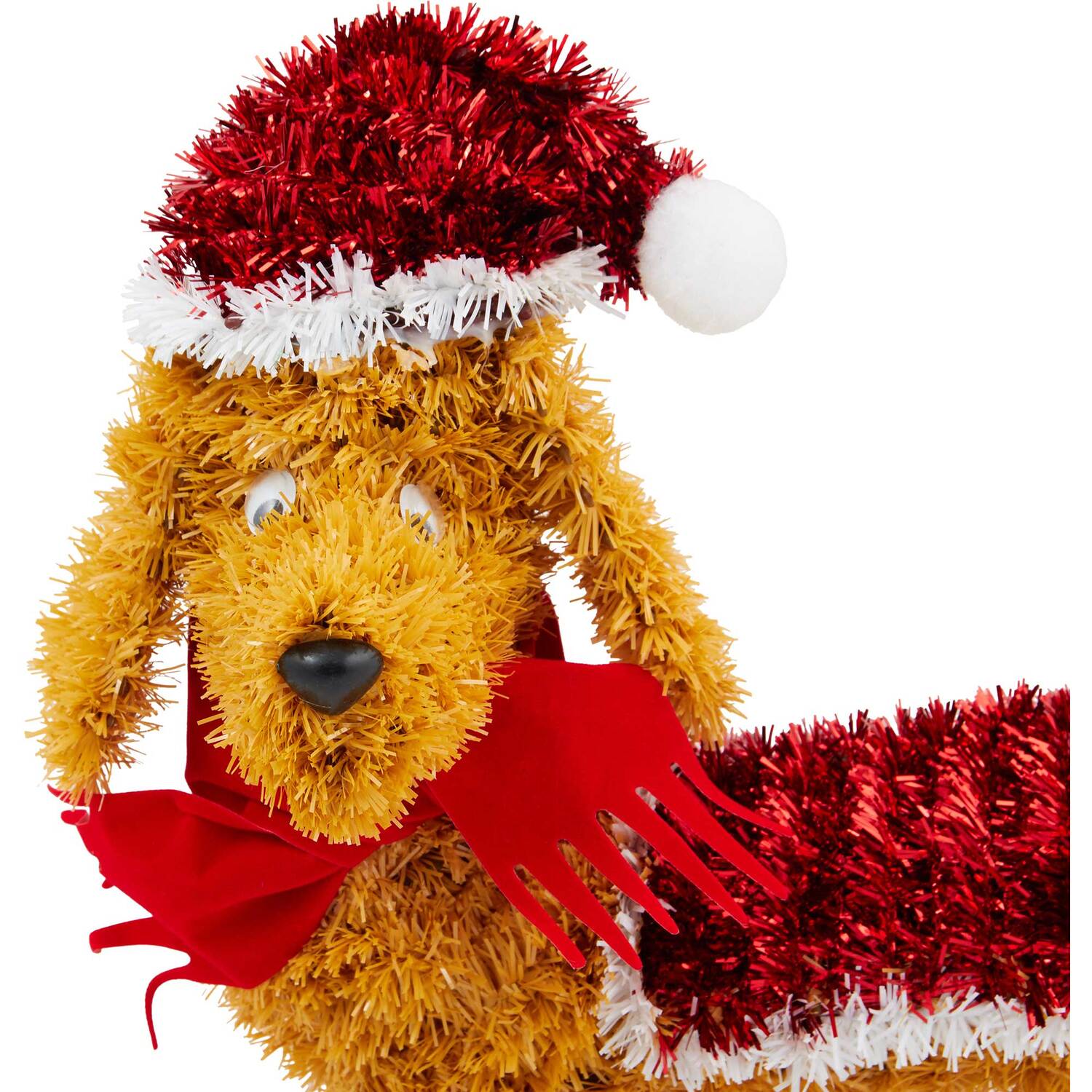 Tinsel Santa Paws - Brown Image 2