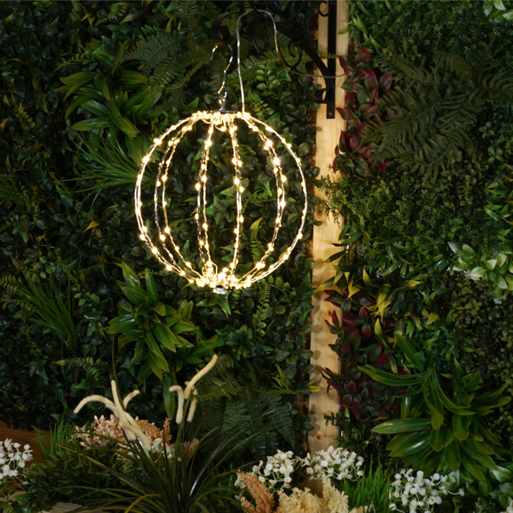 Xmas Haus LED Copper Wire Sphere Image 3