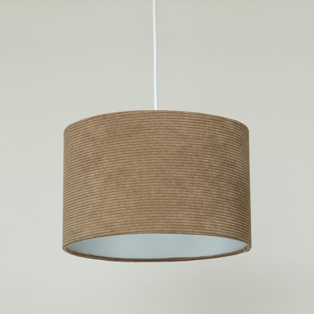 Drum Shade - Brown / 25cm Image 3