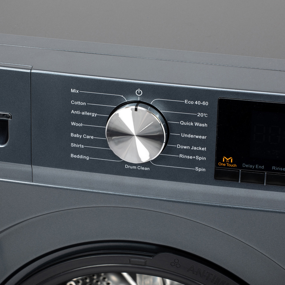 Willow Appliances WWM81400IG Grey 8kg Washing Machine Image 5