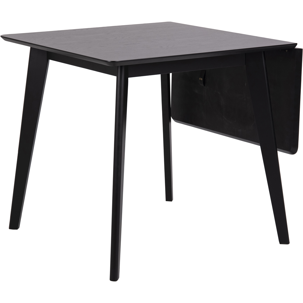 Florence Roxby 80 to 120cm Extending Dining Table Black Image 4