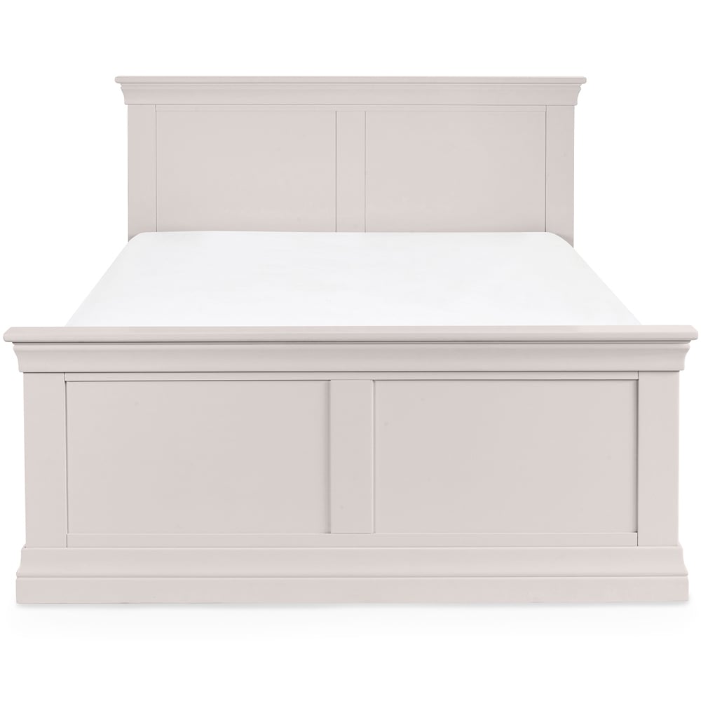 Julian Bowen Clermont Light Grey King Bed Image 3
