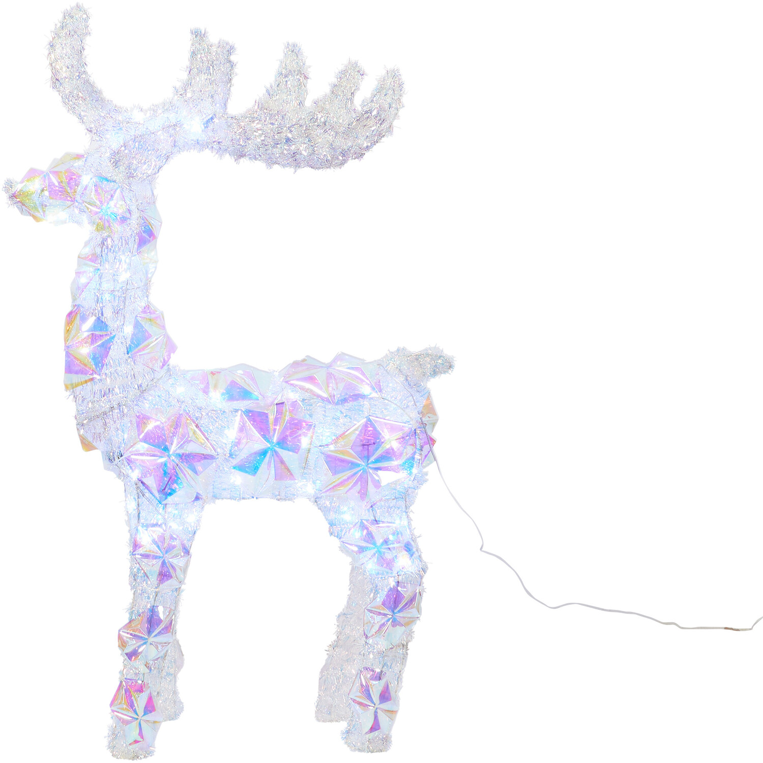 Iridescent Standing Reindeer Image 2