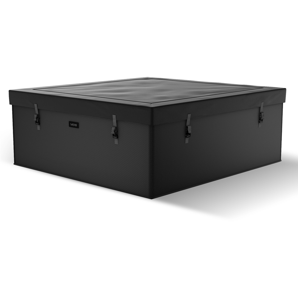 Wave Spas Garda 6 Person Charcoal Black Eco Foam Hot Tub with Integrated Heater Image 4