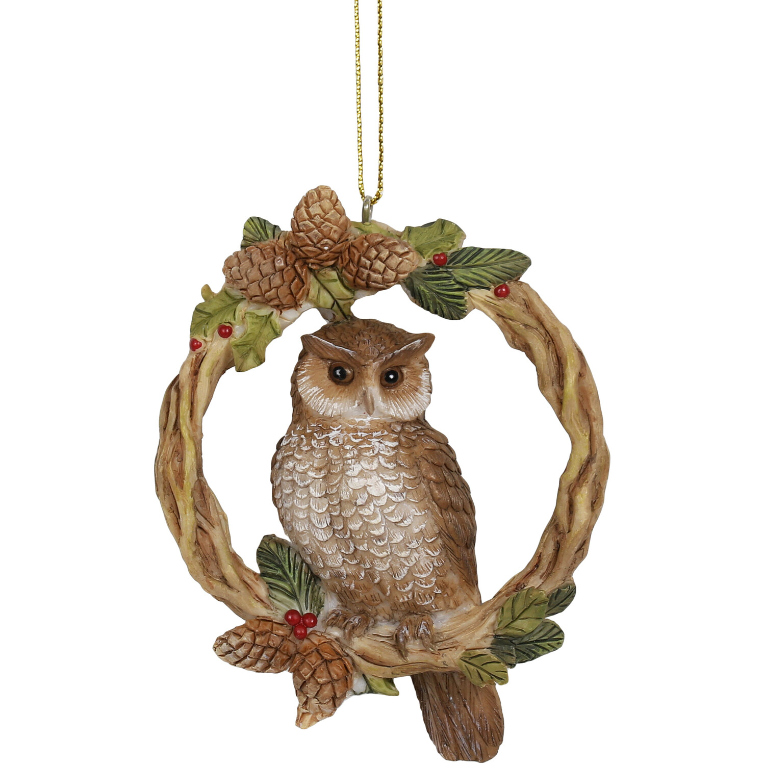 Woodland Owl Hanging Decoration Image 1