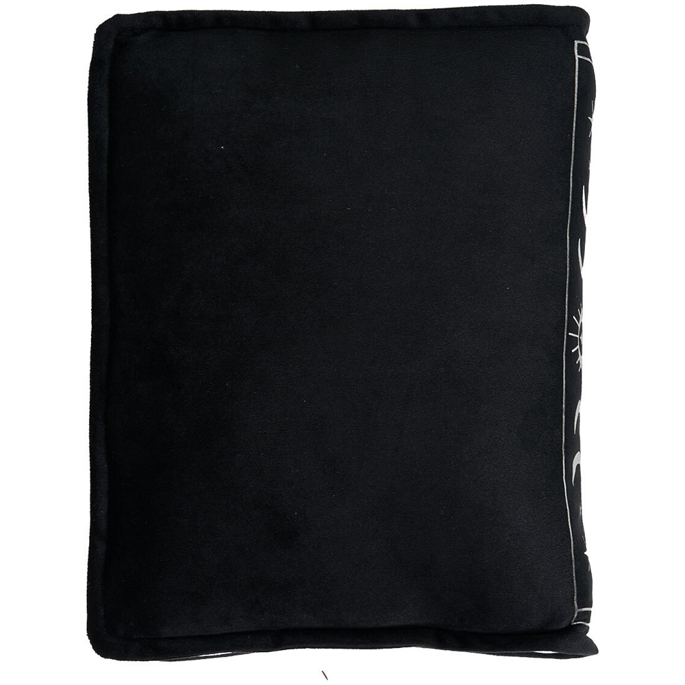 Spell Book Cushion Black Image 5