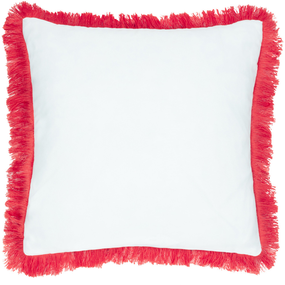 furn. Kadie Pink Woven Cushion 45 x 45cm Image 6
