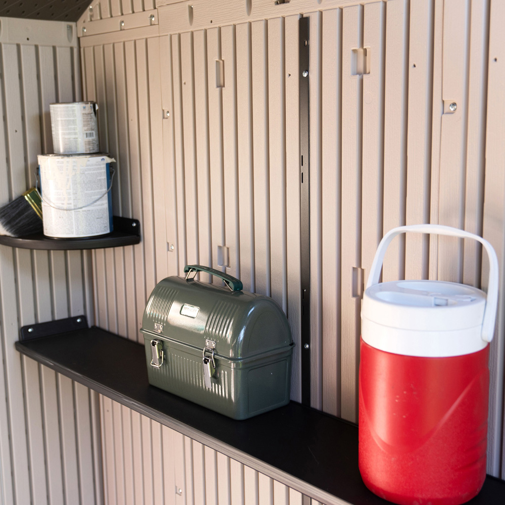 Lifetime Products 10 x 8ft Double Door Garden Storage Shed Image 6