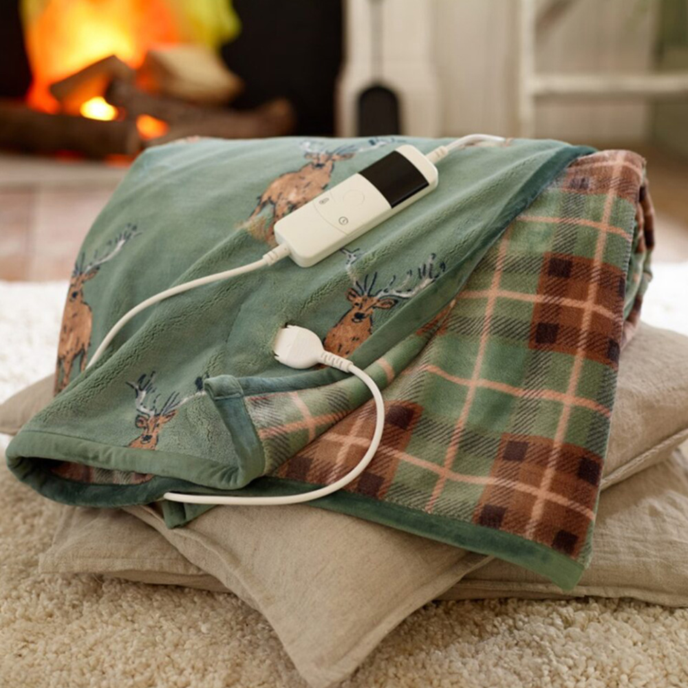 Deyongs Highland Fell Multicolour Heated Throw 140 x 180cm Image 2