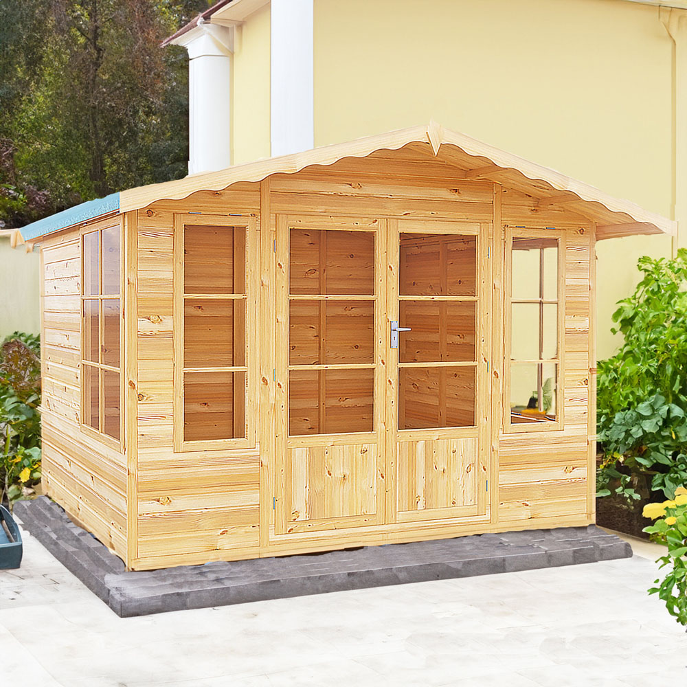 Shire Woburn 10 x 8ft Shiplap Garden Shed Image 2