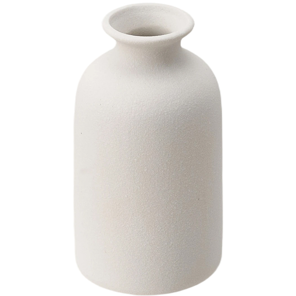 Living and Home Minimalist Muted Tone Ceramic Vase Set of 4 Image 4