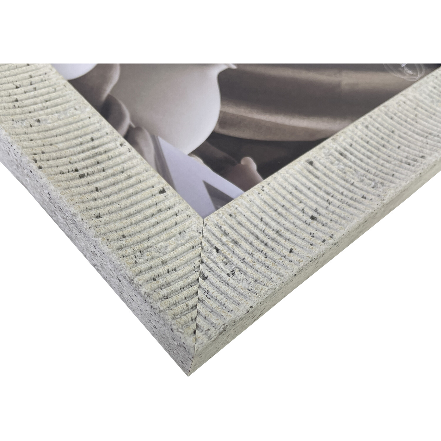 Avebury Stone Effect Photo Frame Neutral 6x4in Image 3