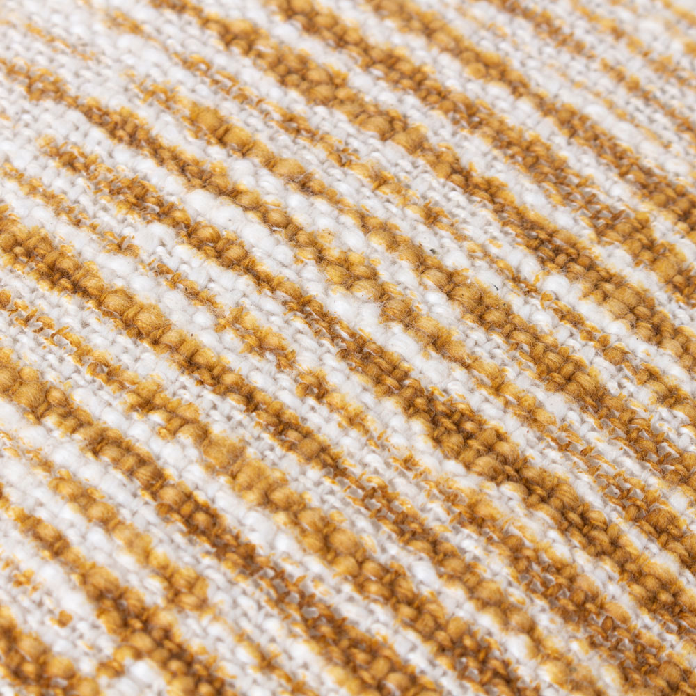 Yard Sono Cumin Ink Abstract Fringed Cushion Image 5