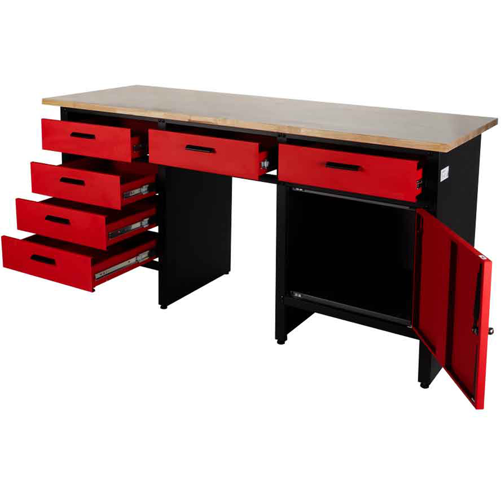 Holzmann WT1700 Single Door 6 Drawer Workbench 170 x 60cm Image 3