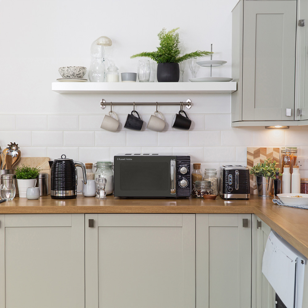 Russell Hobbs Inspire RHM1731B Black 17L Microwave Image 7