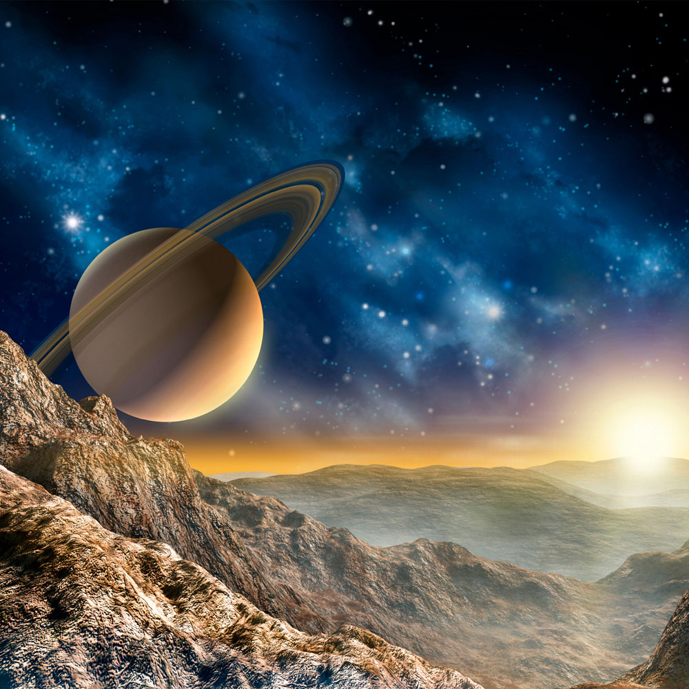 Origin Murals Galaxy Multicolour Wall Mural Image 2