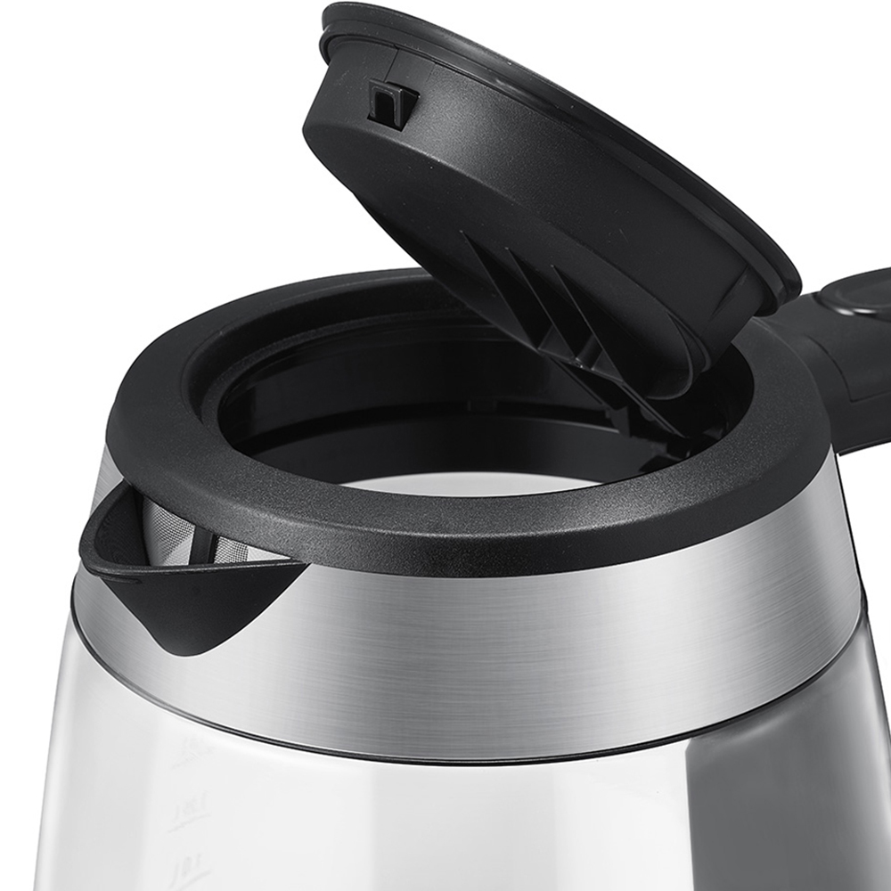 Midea AJ0807 Transparent 1.7L Glass Electric Kettle with Removable Filter 2200W Image 4