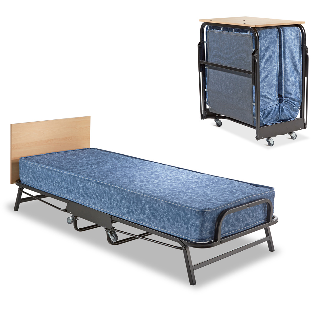 Jay-Be Crown Windermere Single Folding Bed with Waterproof Deep Sprung Mattress Image 2