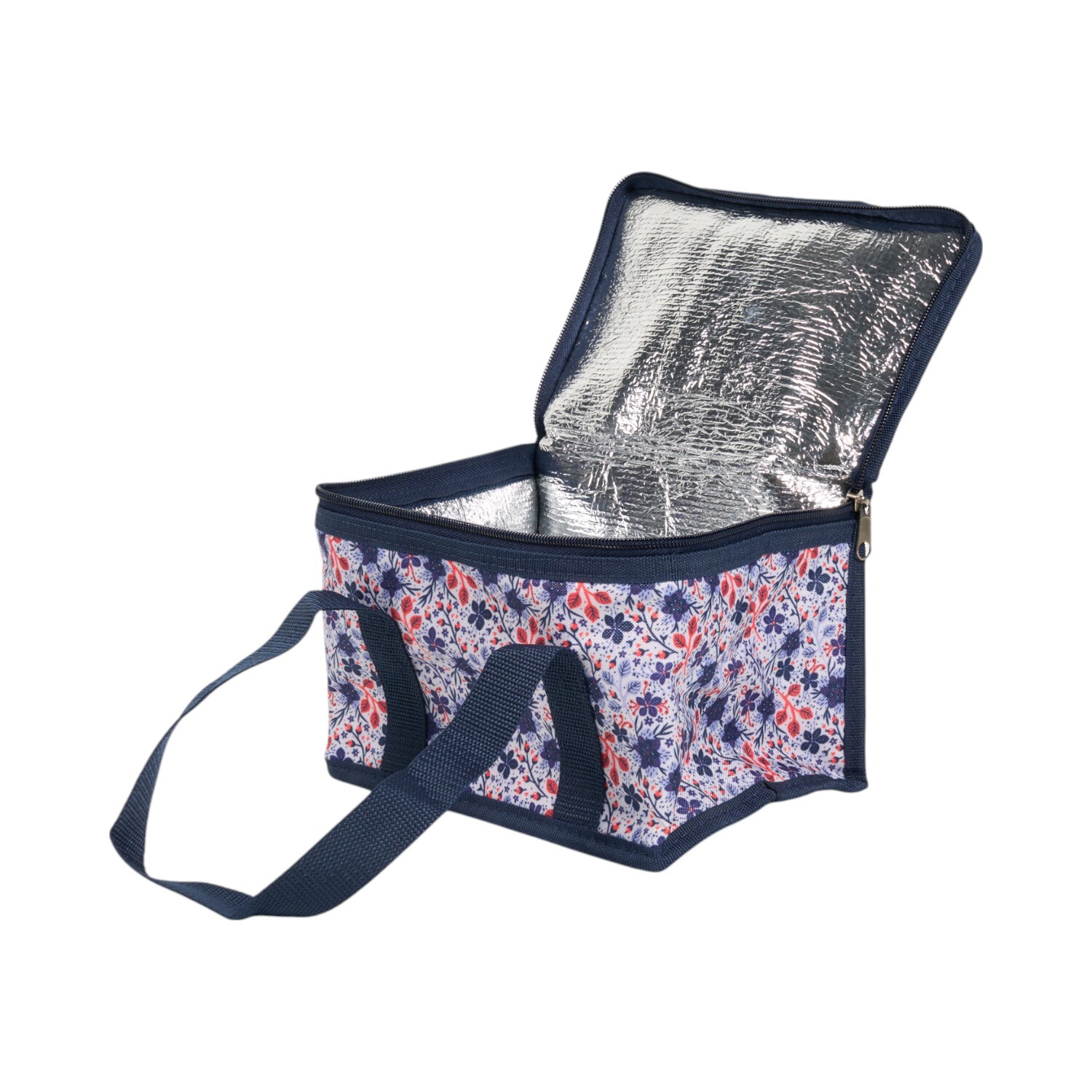 Insulated Florals Lunch Bag Image 5
