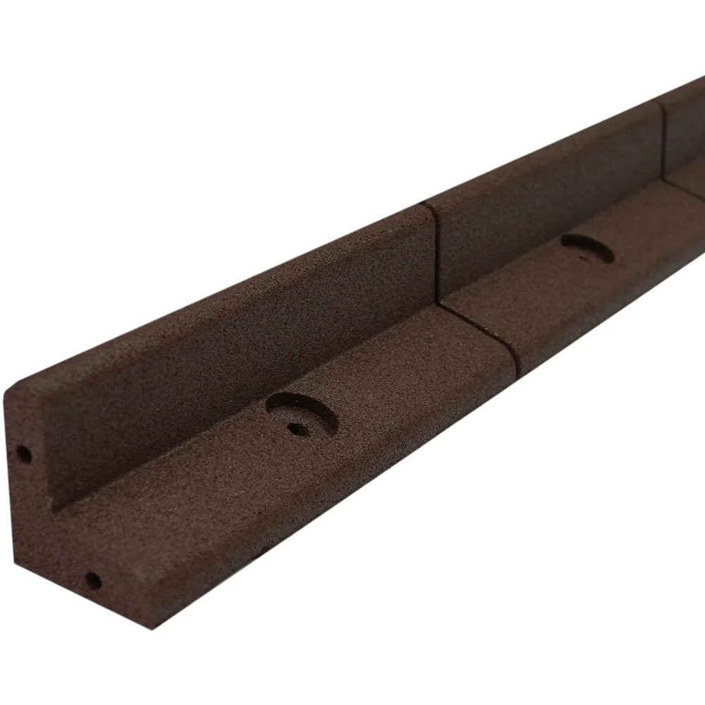 MonsterShop Brown 4ft 36 Pack Flexible Lawn Edging Image 3