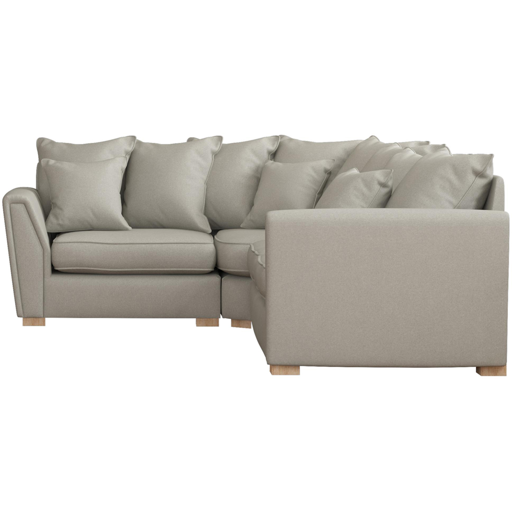 Wendleberry 3 Seater Venice Mink Scatter Back Left Hand Corner Sofa Image 3