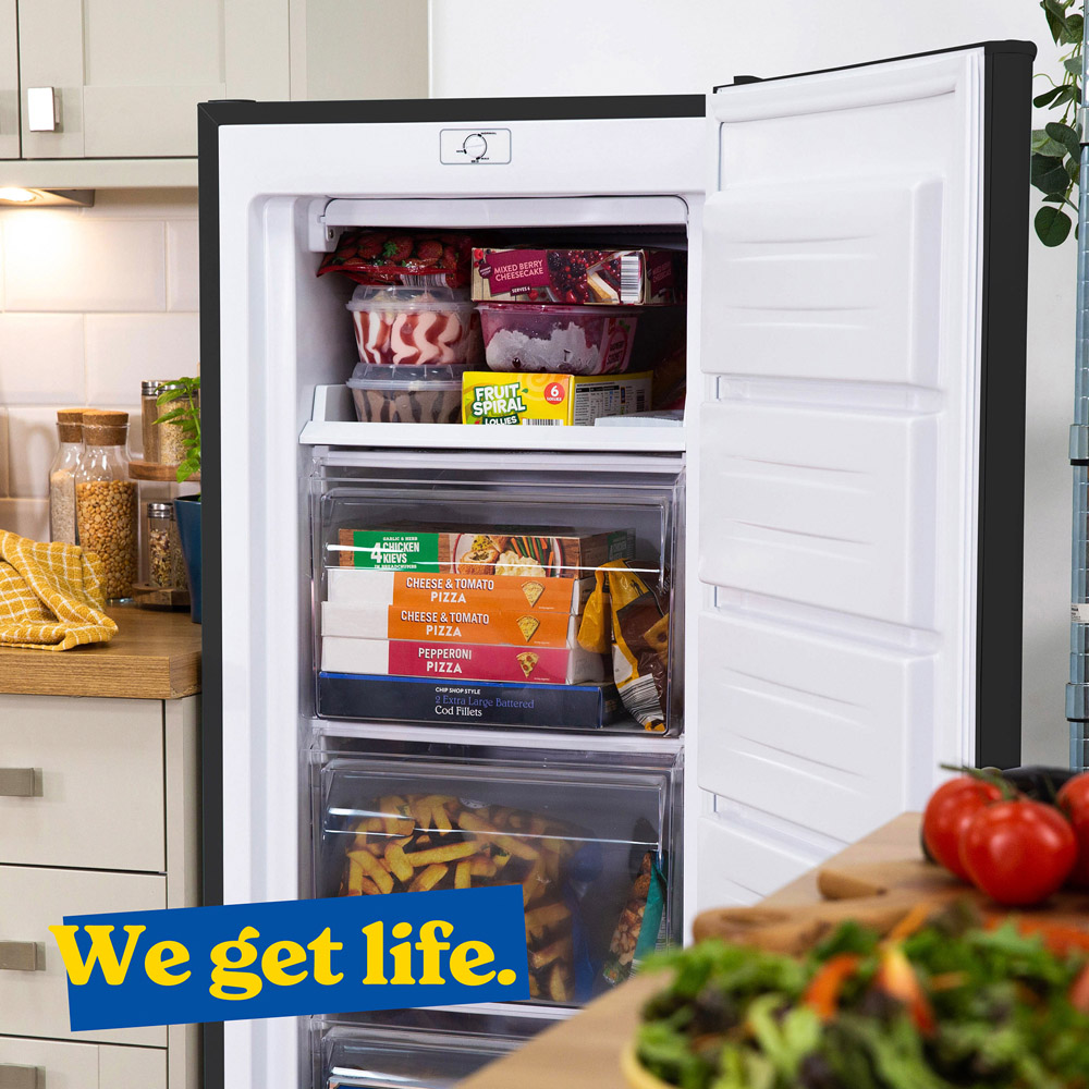 Russell Hobbs RH143FZ552E1B Black 168L Freestanding Freezer Image 7