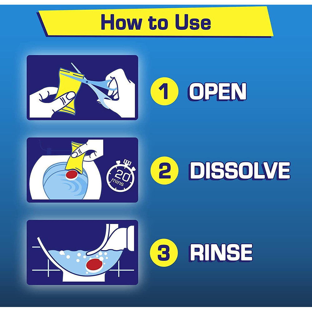 Bloo Power Toilet Fizz Tablet 25g 128 Pack Image 5