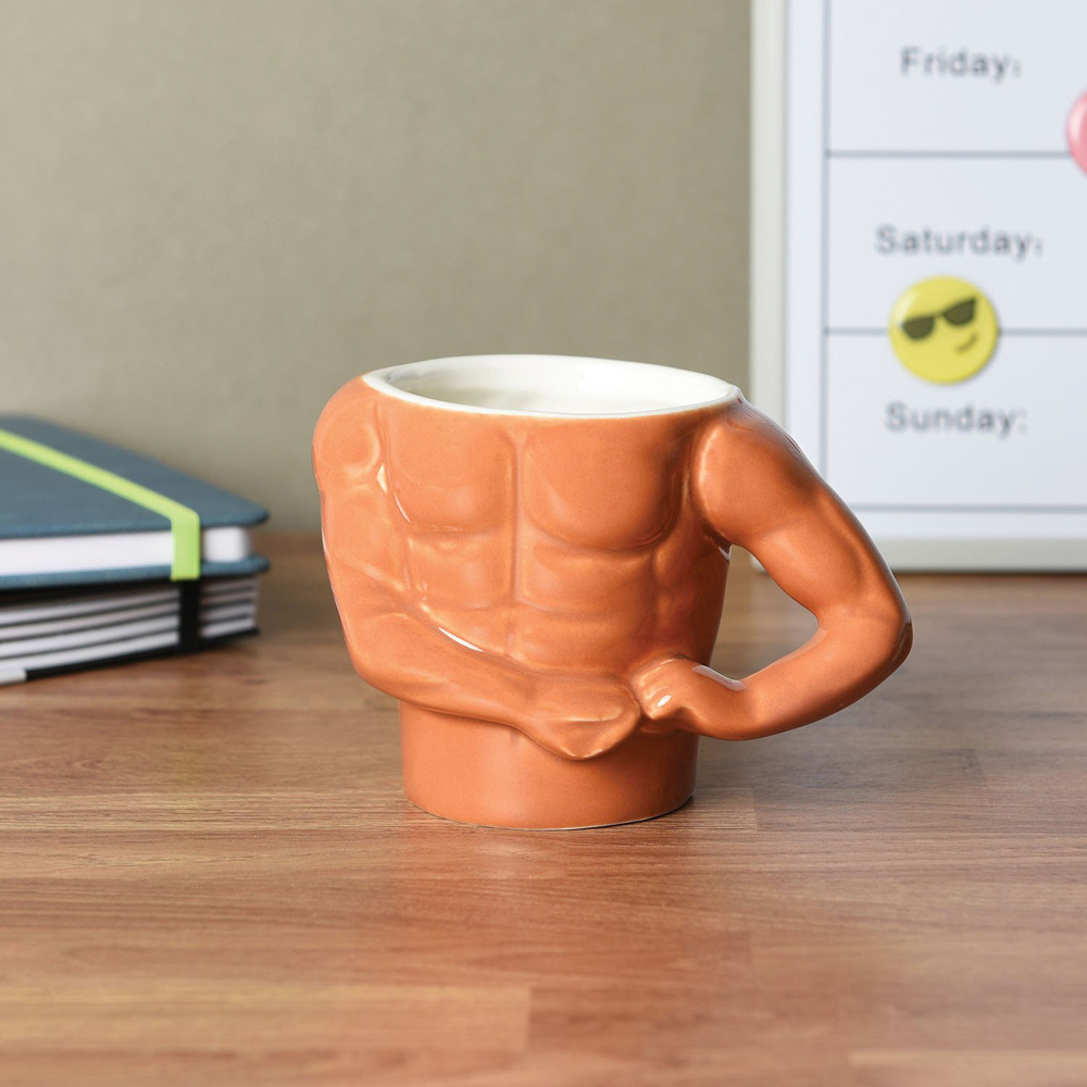 Muscle Mug - Orange Image 3