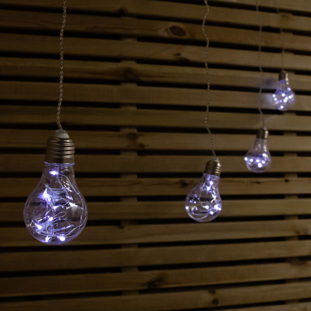 Samuel Alexander 8 Cool White LED Edison Style Bulb Light 5 Pack Image 5