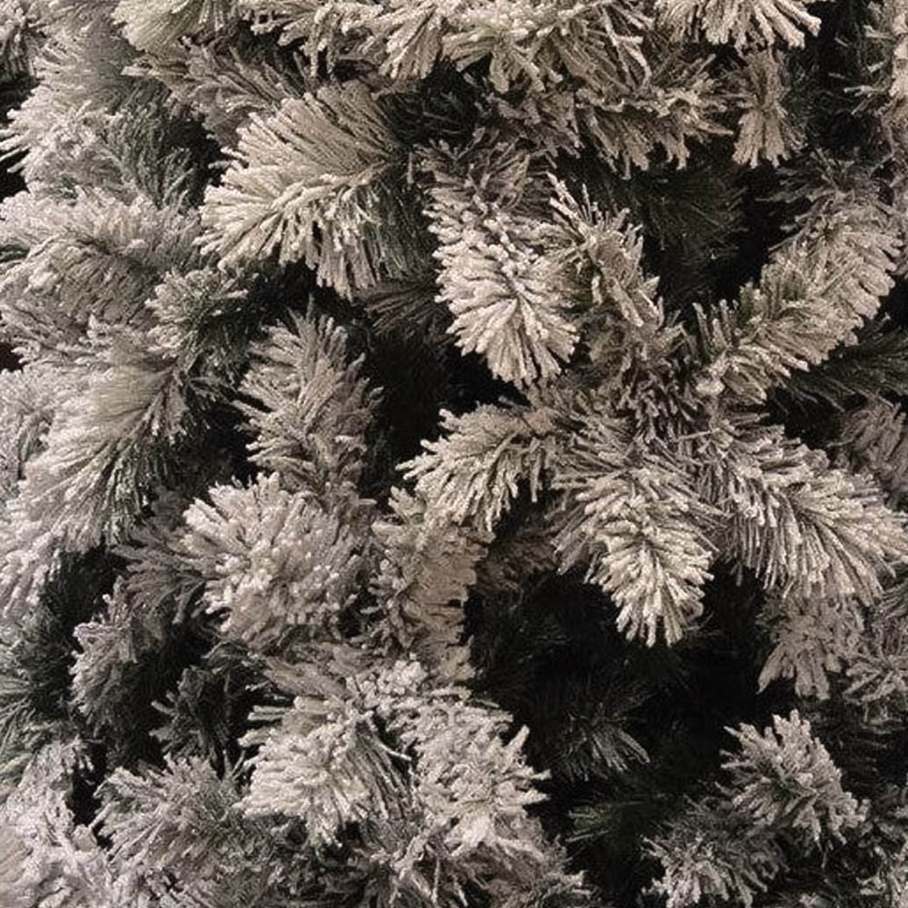 Samuel Alexander Snowy Imperial Pine White Green Fir Artificial Christmas Tree 5ft Image 6