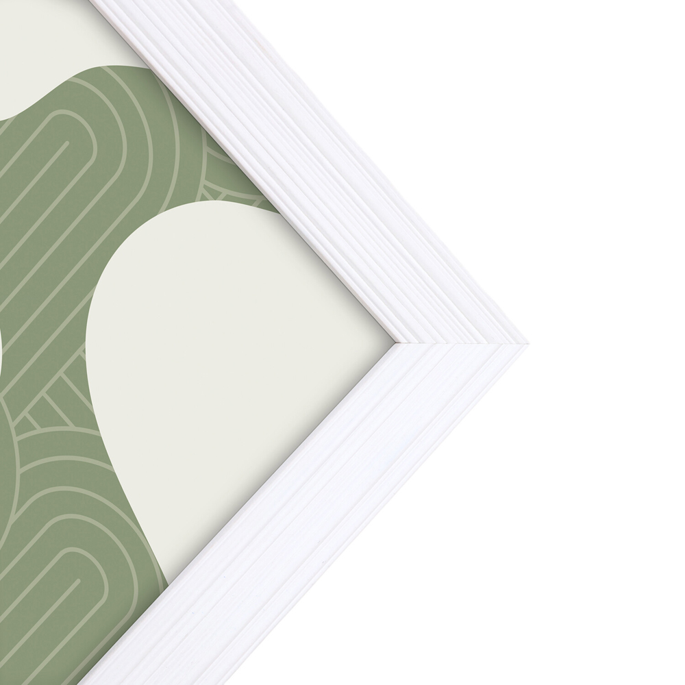 Hawthorn Wooden Plain Photo Frame White 10 x 8 inch Image 6