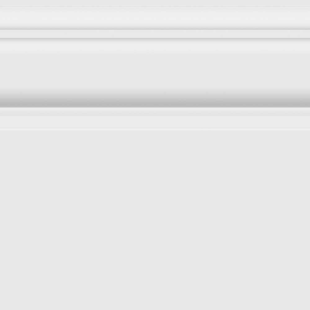 National Skirting White Torus II Primed Skirting Board 18mm 140 x 3040mm Image 3