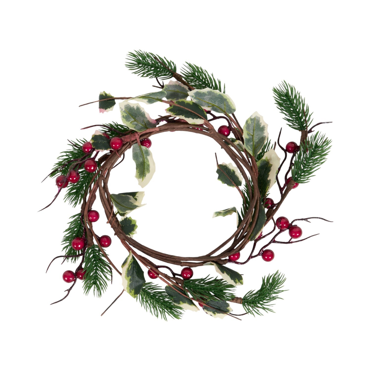 Small Berry and Pinecone Garland Image 3